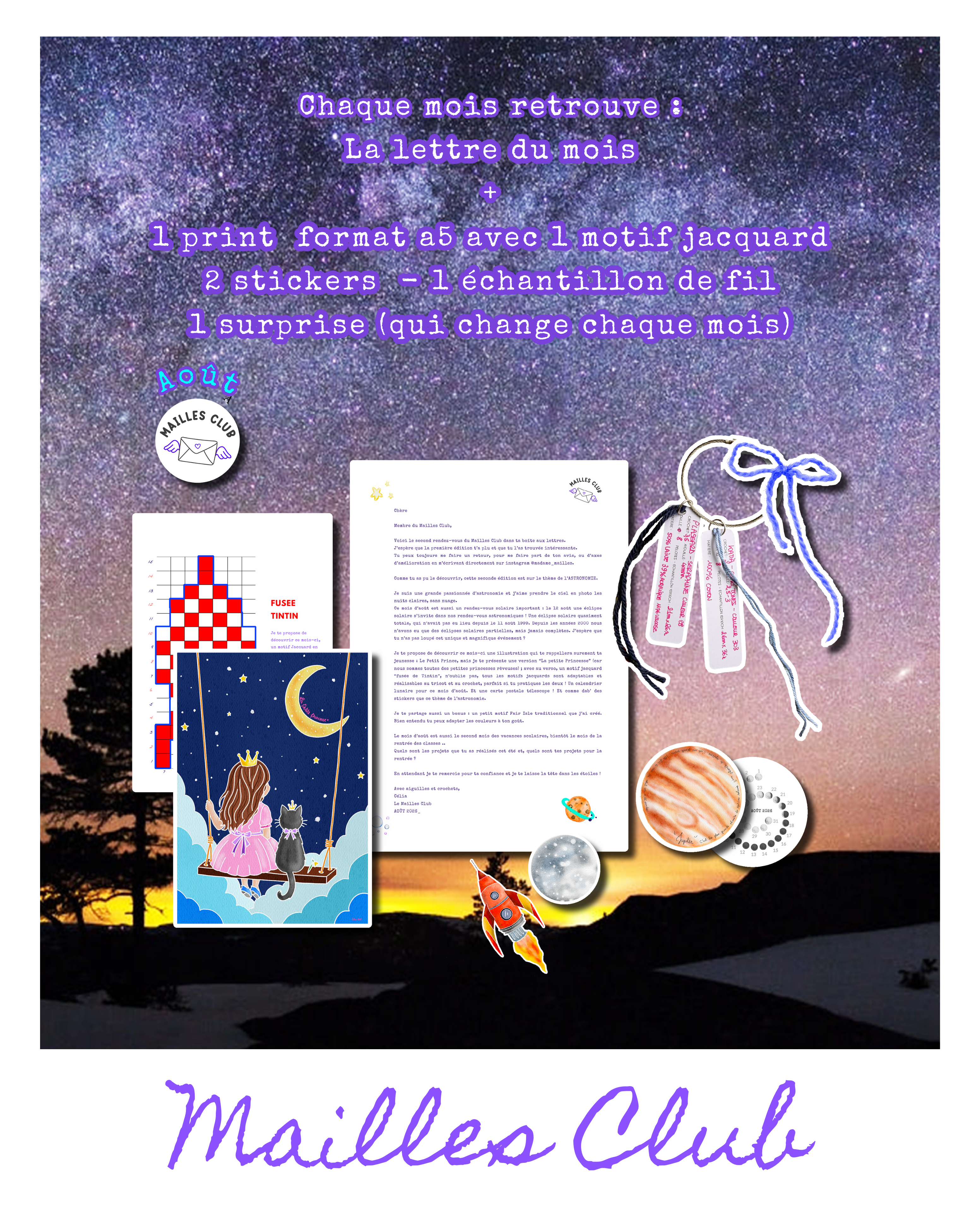 Mailles Club -  3 Mois