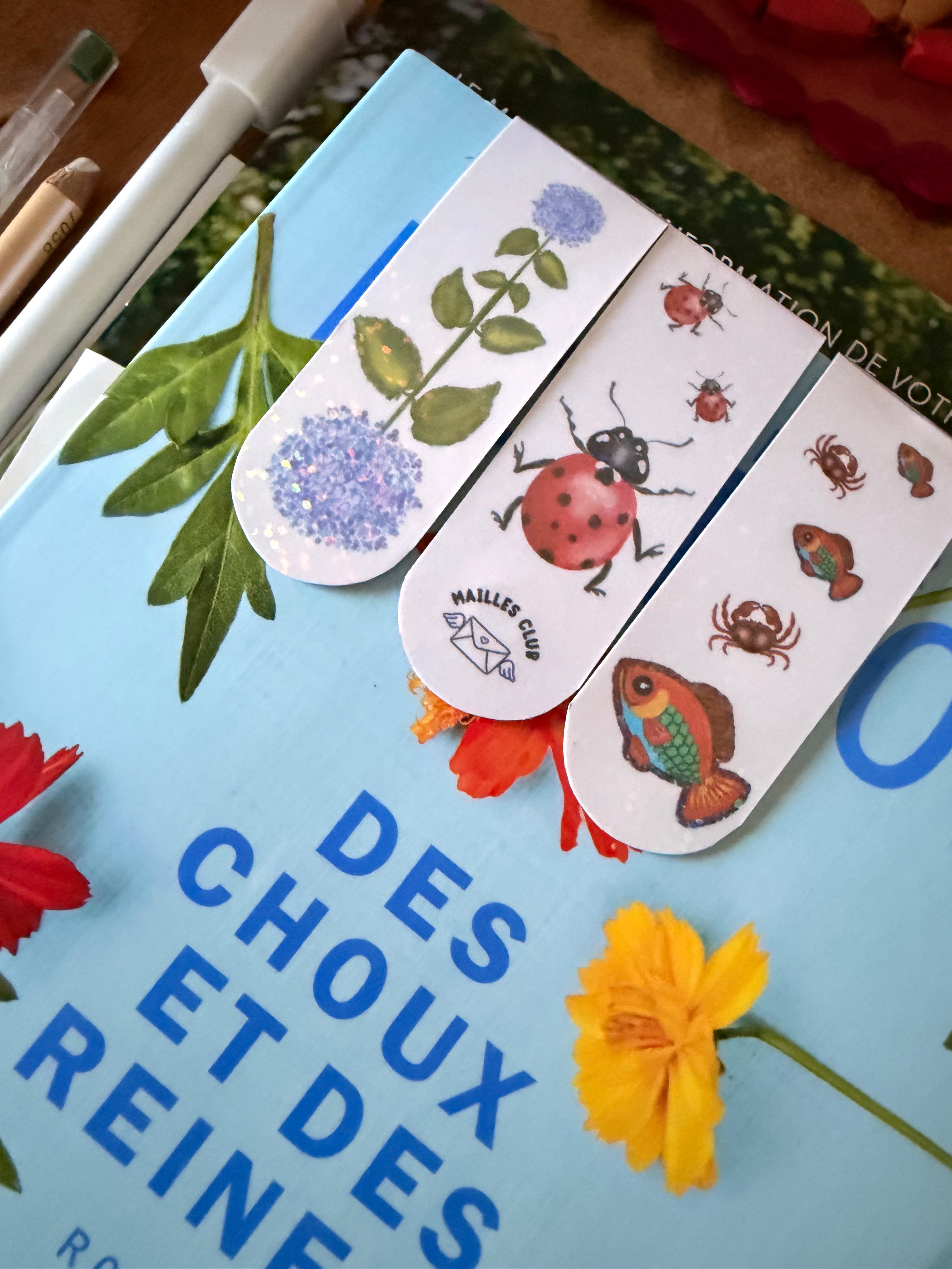 Marque-Page Magnétique Poisson