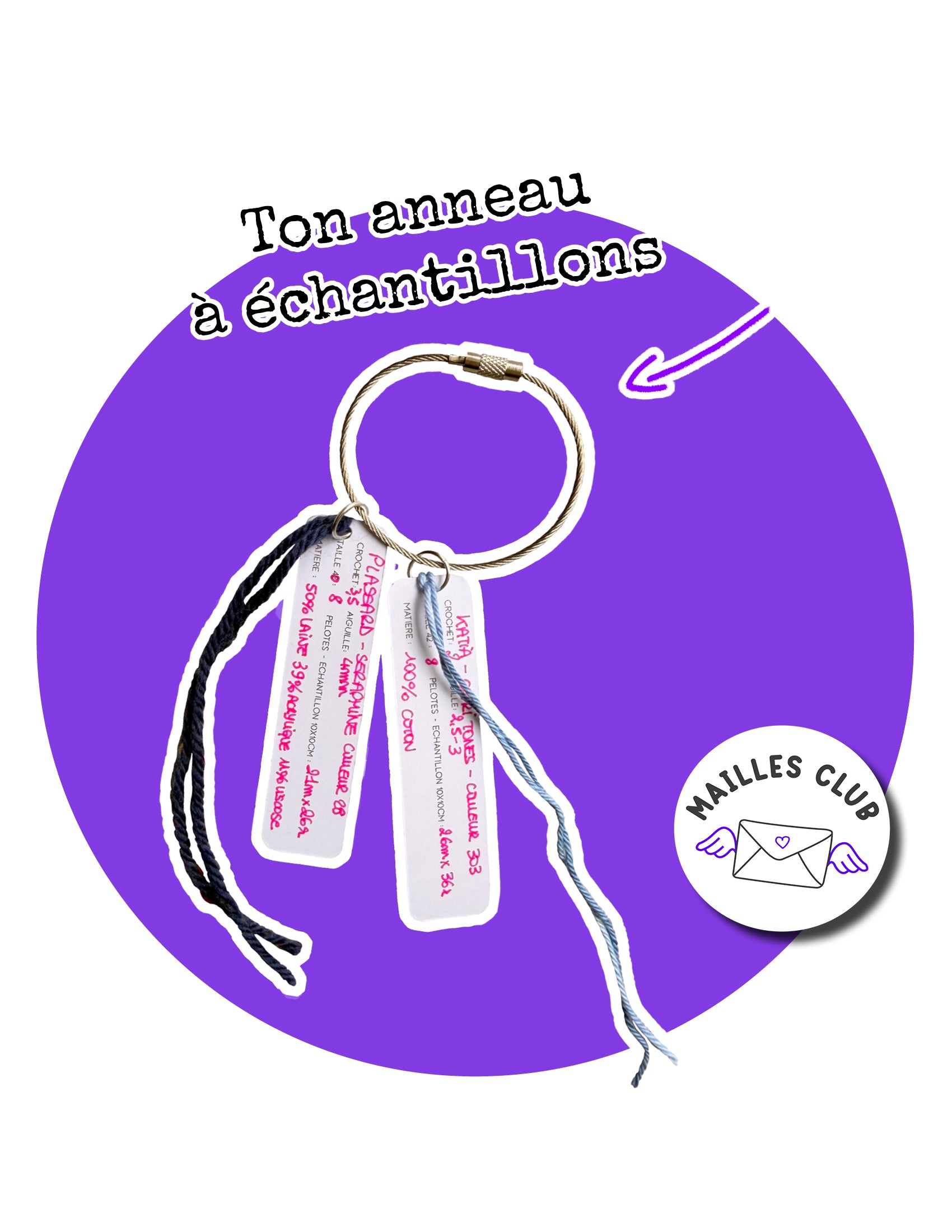 Anneau à échantillons